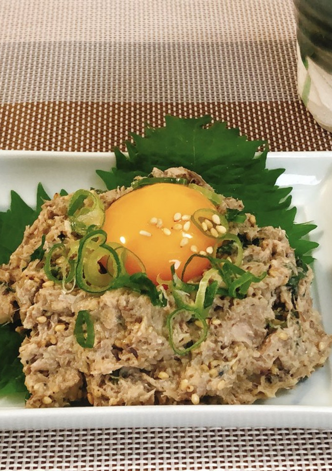 サバ缶deなめろう風-レシピのメイン写真