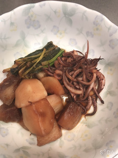 カブとイカゲソの煮物-レシピのメイン写真