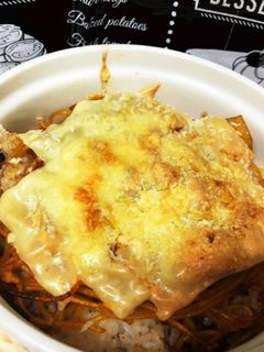 残ったナポリタンでビーフシチュードリア-レシピのメイン写真
