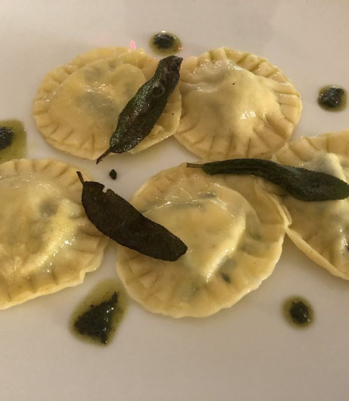 ほうれん草とチーズのラビオリ-レシピのメイン写真