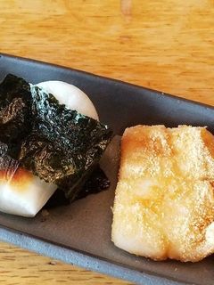 焼き餅 きな粉 海苔醤油-レシピのメイン写真