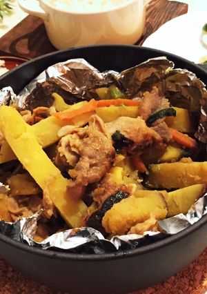 減量中　豚肉さつま芋炒め　甘辛おいしい-レシピのメイン写真
