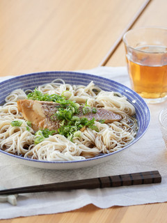 レンジで簡単!鯛そうめん(煮付け魚)-レシピのメイン写真