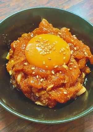 サーモンユッケ-レシピのメイン写真