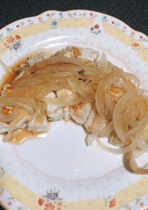 柔らかい！鶏胸肉ステーキ＊焼肉のたれ味-レシピのメイン写真