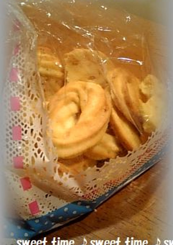定番さくさく絞り出しクッキー-レシピのメイン写真