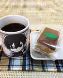 推しマグカップで♡ほうじ茶コーヒー♪