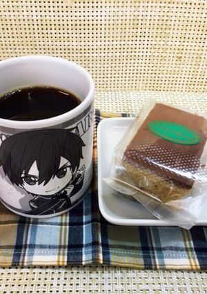 推しマグカップで♡ほうじ茶コーヒー♪-レシピのメイン写真