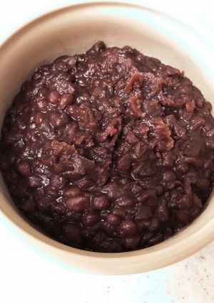 保温ポット&炊飯器でふっくらあんこ-レシピのメイン写真