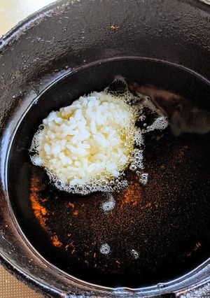 揚げ油の油かすを綺麗に取り除く方法-レシピのメイン写真