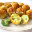 空豆 de じゃが芋コーンコロッケ