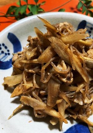 香る☆中華風きんぴらごぼう-レシピのメイン写真