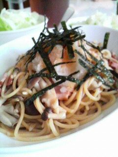 きのことベーコンの和風パスタ(゚_っ゚)-レシピのメイン写真