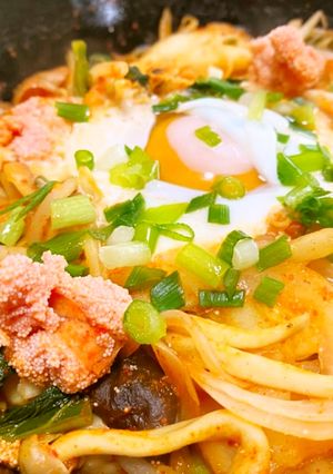 高タンパク低糖質♪半熟目玉焼キムチ-レシピのメイン写真