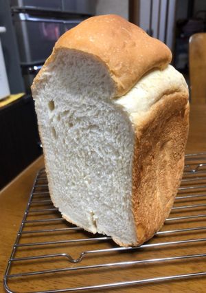 米粉と甘酒の食パン（HBで）-レシピのメイン写真