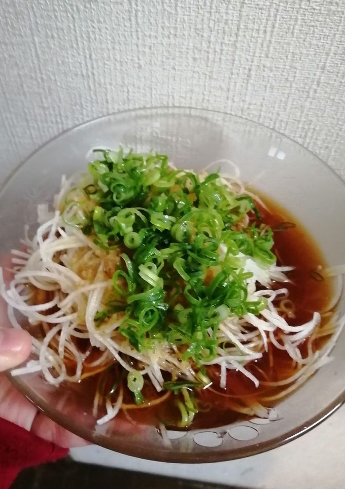 暑い夏に！さっぱりヘルシー大根so-麺-レシピのメイン写真