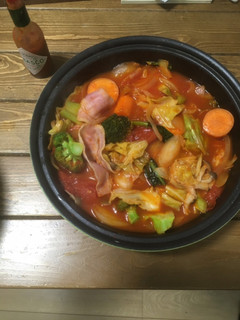 タジン鍋で野菜たっぷりトマトソース-レシピのメイン写真