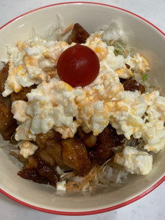唐揚げのタルタル風丼-レシピのメイン写真