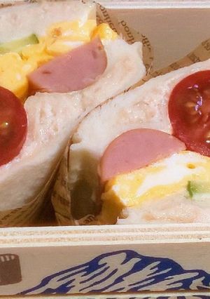 ランチパックでカフェサンドイッチ-レシピのメイン写真