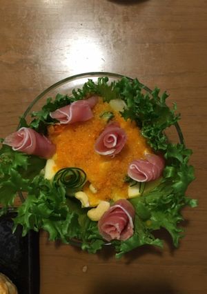 母の日に♪バラの彩りサラダ-レシピのメイン写真