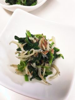 簡単!!ほうれん草のおひたし...。-レシピのメイン写真