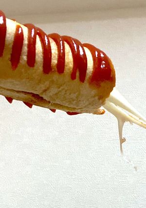 糖質オフ⭐️揚げないチーズハットグ-レシピのメイン写真