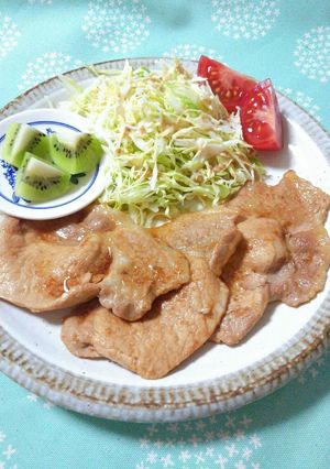 簡単シンプル!しょうが焼き☆-レシピのメイン写真