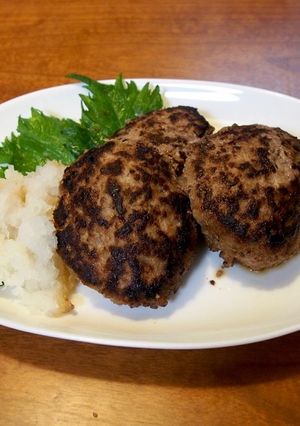 ハンバーグ②-レシピのメイン写真