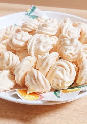 卵白で簡単おやつ☆焼きメレンゲ-レシピのメイン写真