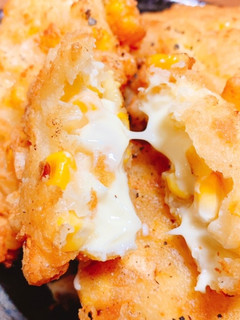 とろ〜りチーズのコーンかき揚げ-レシピのメイン写真