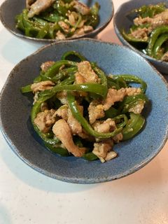 ピーマンと豚肉炒め-レシピのメイン写真