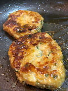 大葉つくねハンバーグ-レシピのメイン写真