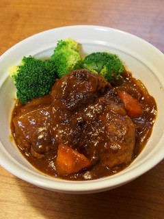 煮込みハンバーグ-レシピのメイン写真