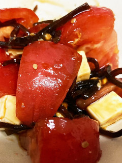 トマトとチーズの昆布和え-レシピのメイン写真