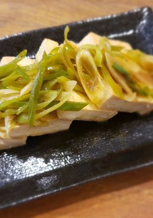 豆腐のネギカレー焼き♪-レシピのメイン写真