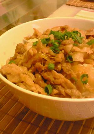 つゆだく♪甘めの豚丼-レシピのメイン写真