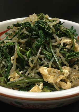 山菜食べよう！コシアブラのさっと煮-レシピのメイン写真