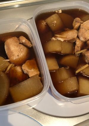 炊飯器で鶏胸肉と大根の煮込み　-レシピのメイン写真