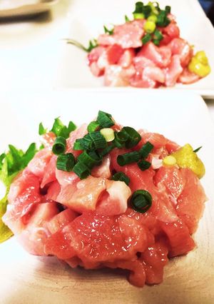 マグロ 身あらから トロ-レシピのメイン写真