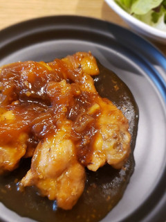 手羽元と新玉ねぎのマーマレード煮♪-レシピのメイン写真