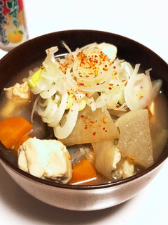 うちの味、けんちん汁-レシピのメイン写真