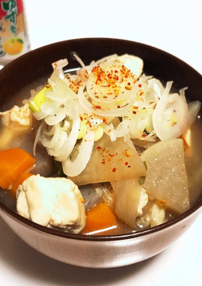 うちの味、けんちん汁-レシピのメイン写真