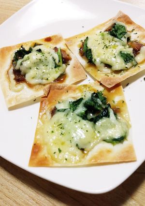 ヘルシー鯖味噌ピザ-レシピのメイン写真