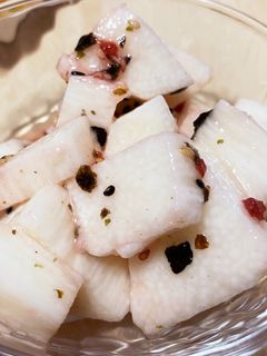 あと一品!長芋の梅ふりかけ和え-レシピのメイン写真