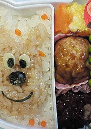 アンパンマン★名犬チーズ★キャラ弁-レシピのメイン写真
