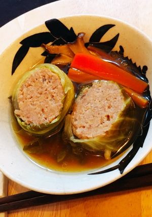 ロールキャベツ　和風味-レシピのメイン写真