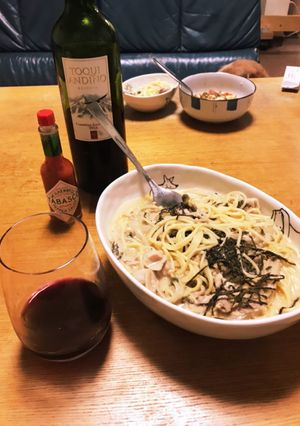 リメイクパスタクリームボンゴレ-レシピのメイン写真