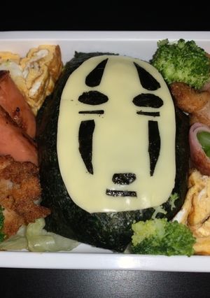 キャラ弁 カオナシ-レシピのメイン写真