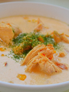 鶏胸肉のミルクスープ-レシピのメイン写真