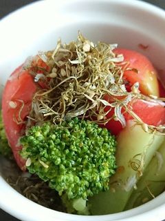 トマトの昆布ちりめん和え-レシピのメイン写真